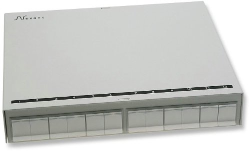 Коробка для зоновой разводки LANmark ZD box 12 Snap-In White :: Коробки для зоновой разводки и розетки рабочей зоны