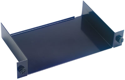 10-дюймовая полка системы CompactLAN, 1U, темно-синяя :: Организация кабелей