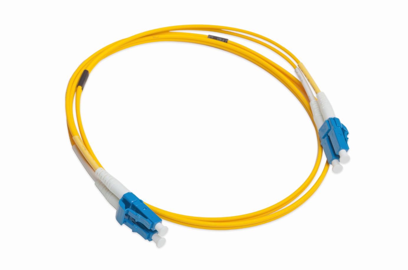 LANmark-OF Slimflex Patch Cord DLC/UPC-DLC/UPC SM LSZH 25m Yellow :: Волоконно-оптические шнуры