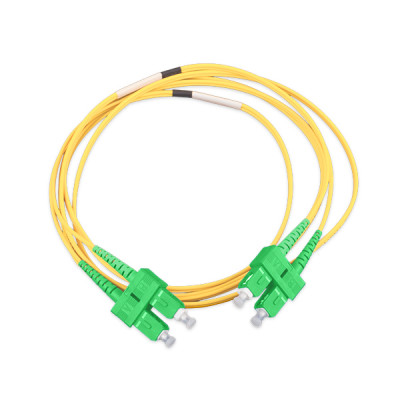 LANmark-OF Slimflex Patch Cord DSC/APC-DSC/APC SM LSZH 2m Yellow :: Волоконно-оптические шнуры