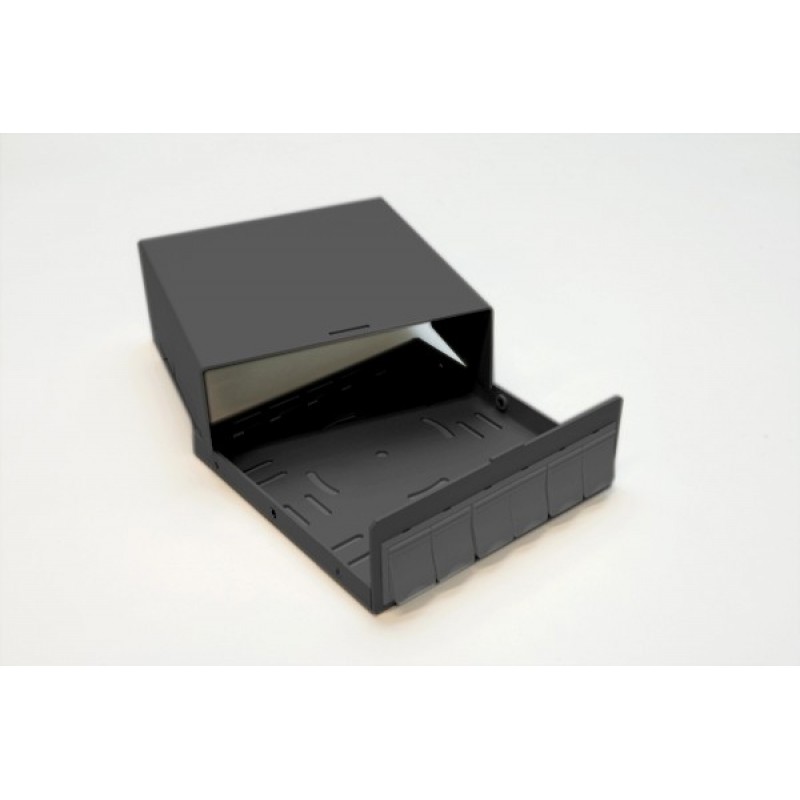 Коробка для зоновой разводки LANmark ZD box 6 Snap-In Black :: Коробки для зоновой разводки и розетки рабочей зоны