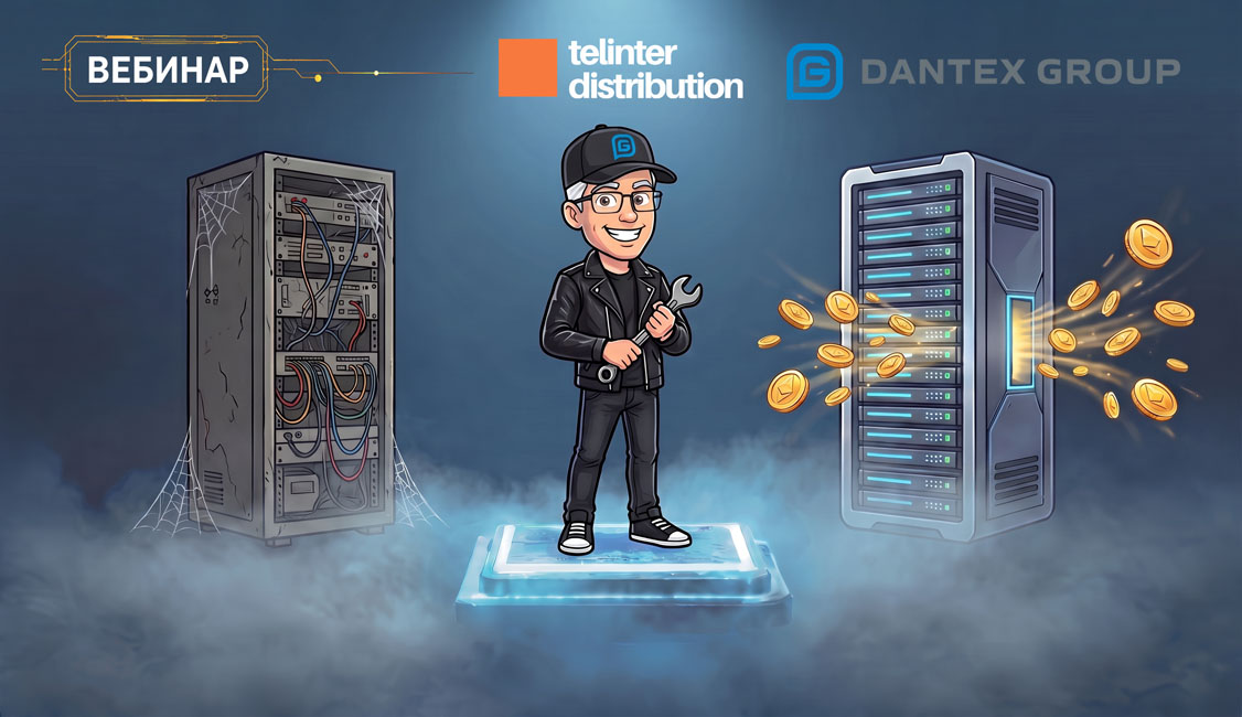 Запись вебинара DANTEX: «Решение задачи постепенного добавления высоконагруженных ИИ-стоек в действующий ЦОД»