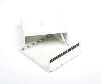 Коробка для зоновой разводки LANmark ZD box 6 Snap-In White :: Коробки для зоновой разводки и розетки рабочей зоны