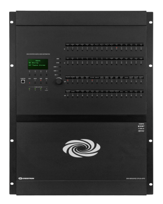 DM-MD32X32-CPU3 RPS КоммутаторDigitalMedia ™ с резервным блоком питания :: Матричная аудио видео коммутация