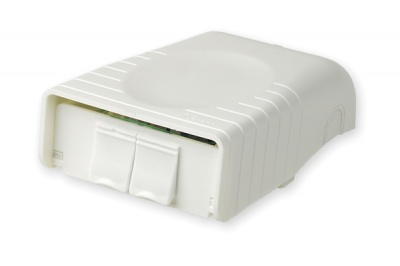 LANmark-OF 45 x 45 Splicing Outlet 2 Snap-In White :: Волоконно-оптическое соединительное оборудование