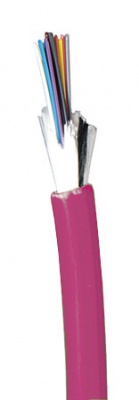 Универсальный волоконно- оптический кабель OM4 с плотным буферным покрытием, оболочка LS0H Cca-s1a,d1,a1 :: Волоконно-оптические компоненты